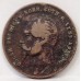 SWEDEN 1858 . TWO 2 ORE COIN . VARIETY . LARGE 5